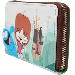 Foster's Home for Imaginary Friends Mac and Blue Zip-Around Wallet. NWT
